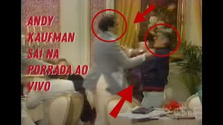 Andy Kaufman sai na Porrada no programa quotFridays TV Showquot AO VIVO 1981  LEGENDADO  PTBR [upl. by Glick]