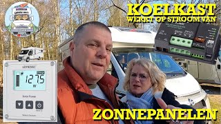 Koelkast werkt op stroom van Zonnepanelen 84 [upl. by Kuehn]