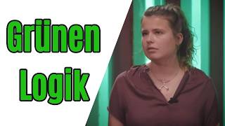 Wieso fliegen die Grünen so häufig Luise Neubauer Klimaaktivistin antwortet [upl. by Atsirak]