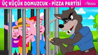 Üç Küçük Domuzcuk ve Pizza Partisi  Adisebaba Masallar [upl. by Lynn]