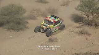 Nr409 FN Speed Team Sebastian Guayasamin Fernando Matias Acosta We4dakar 2024 [upl. by Ttoile28]