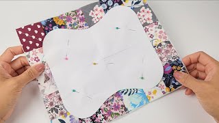 Quick way to sew small pieces together to make beautiful gifts  Sewing Tips and Tricks [upl. by Nyrret800]