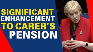 HEATHER HUMPHREYS ANNOUNCES SIGNIFICANT ENHACEMENTS TO CARER PENSIONS [upl. by Anaiad541]