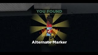 How to get ALTERNATE marker in FIND THE MARKERS Roblox  PASSCODE  UPDATED 2024 [upl. by Ahsieket]