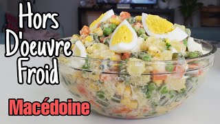 Recette de macedoine hors doeuvre froid comment faire une macedoine [upl. by Ratna591]