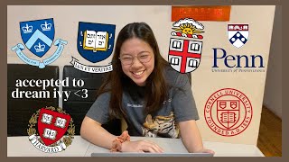 IVY DAY ROULETTE 🌿  COLLEGE DECISION REACTION 2021 Cornell Harvard Yale Columbia UPenn Brown [upl. by Otilopih]