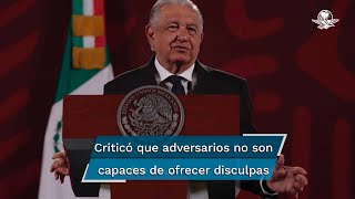 No sirvió de nada la quotlanzadaquot contra mi hijo por casa en Houston sigo alto en aprobación AMLO [upl. by Notserp]