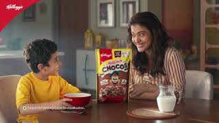 Kellogg’s Multigrain Chocos  Multigrain Energy More Chocolatey  English 30 sec [upl. by Barnum368]