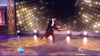 Hayes Grier amp Emma  Perform Their Waltz  The View [upl. by Syramad]