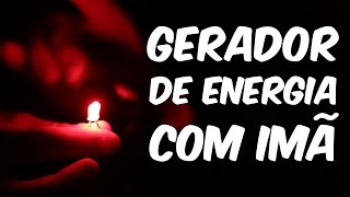 Como fazer um GERADOR DE ENERGIA com ÍMÃ em casa [upl. by Verina]