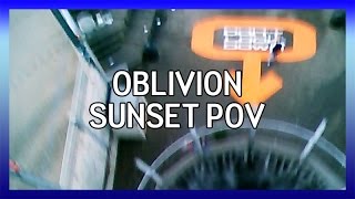 Oblivion Sunset onride PoV Alton Towers Scarefest 2011 [upl. by Ablasor476]