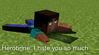 Steve vs herobrine season 3 part 75 [upl. by Aiynot514]