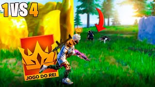 ME TORNEI LITERALMENTE O REI DA RANQUEADA DEPOIS DESSA PARTIDA SOLO VS SQUAD FREE FIRE MOBILE [upl. by Lezlie]