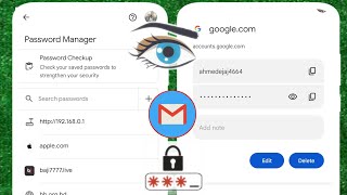 Comment connaître le mot de passe de votre compte Gmail si vous lavez oublié 2024 [upl. by Yekim630]