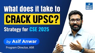 UPSC 2025 Preparation Strategy by Asif Anwar  UPSC Mentorship AIM for CSE 2025 [upl. by Kcirdnekel]