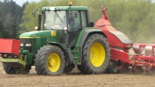 John Deere 7810  Accord Maissaat 2014 [upl. by Chil]