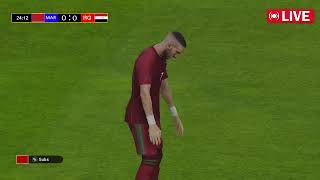 🔴LIVE  MOROCCO vs IRAQ I PARIS OLYMPIC 2024 LIVE FOOTBALL MATCH STREAMING I eFOOTBALL PES 21 GAME [upl. by Laohcin679]