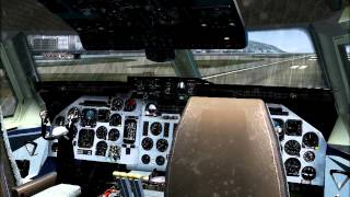 FSX  Ilyushin IL86 Landing at Kai Tak VHHX [upl. by Aldric]