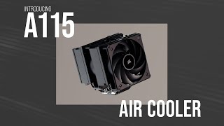 Corsair A115 HighPerformance Tower CPU Air Cooler [upl. by Nerha284]