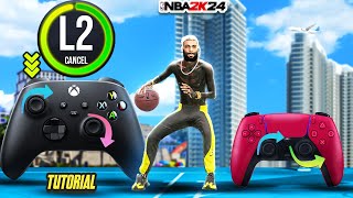 HOW TO L2 CANCELthe EASIEST WAY in NBA 2K24  Speedboost Cancel [upl. by Chucho]