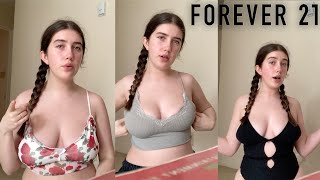 NEW FOREVER 21 WINTER TRY ON HAUL FEATURING CANADIAN MEEEEE MOLLY ROSE [upl. by Elie]