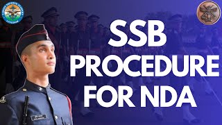 SSB Procedure for NDA  Target NDA 2024  TAT WAT SRT and SDT ft Target Defence Academy [upl. by Ahsinotna505]