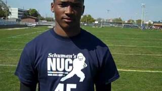 Ezra Robinson  NUC Tampa  Sophomore CB [upl. by Bidle]