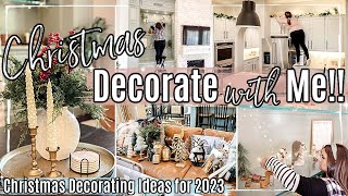 NEW CHRISTMAS CLEAN amp DECORATE WITH ME 2023 🎄 Christmas Decorating Ideas 2023 [upl. by Resaec]