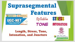 Suprasegmental Features Length Stress Tone Intonation And Juncture [upl. by Ahsaeym]