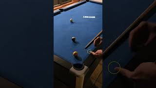 One Rail Kick Shot Technique 8ballpool 9ballpool billiards trickshots poolshots [upl. by Gennifer]