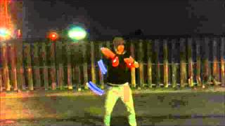 LED Tricks  Poi Orbitals Fiber Optic Whip  Xander Paris [upl. by Wylen445]