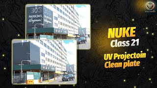 How to do Cleanup in nuke using UV Projection method  BY VFX FORGE [upl. by Reisch500]