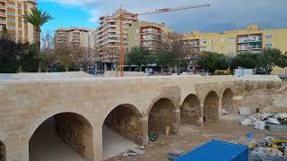 Obras de rehabilitación del Baluard del Príncep Palma de Mallorca 2022 [upl. by Inalaehon]