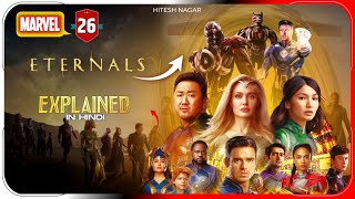 Eternals Movie 2021 Explained In Hindi  Disney Hotstar Eternals हिंदी  उर्दू  Hitesh Nagar [upl. by Enimasaj]