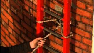 Fred Dibnah laddering a chimney Part 1 [upl. by Etteloc]