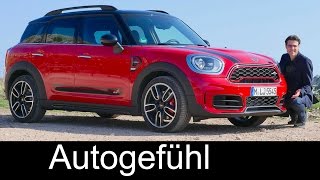 Mini Countryman John Cooper Works FULL REVIEW 231 hp JCW sports version new neu 20182017 [upl. by Ger]