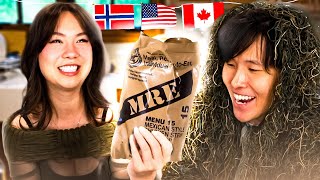 We tried MREs from all over the world [upl. by Vullo]