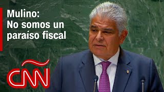 Discurso completo de Mulino en la Asamblea de la ONU Venezuela migración y paraísos fiscales [upl. by Nairim]