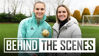 Surprising Vivianne Miedema with the 2021 BBC Footballer of the Year award  Behind the scenes [upl. by Nitreb]