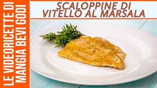 Scaloppine di vitello al marsala BUONISSIME [upl. by Greenes]