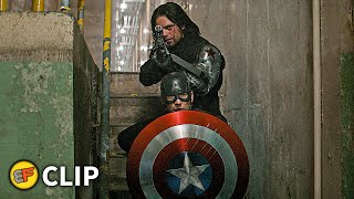 Cap amp Bucky Arrive to the Siberian Hydra Facility  Captain America Civil War 2016 Movie Clip HD 4K [upl. by Ahern]