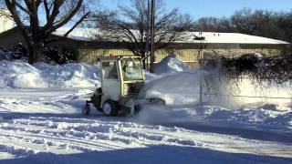 Clear snow effortlessly with snowthrower attachments for Grasshopper zero turn mowers [upl. by Najram]