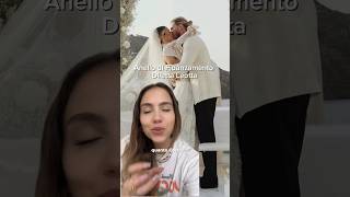 Diletta Leotta💎💎💎💍 gioielli greenscreen anello matrimonio [upl. by Rollie]