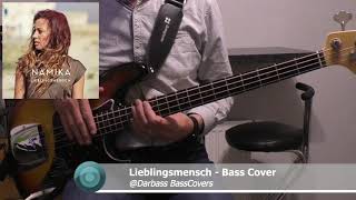 Namika Lieblingsmensch  Bass Cover 🎧 [upl. by Manno]