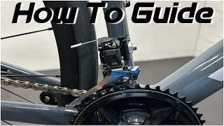 Shimano 105 R7100 Front Derailleur Fitting Guide [upl. by Lisab]