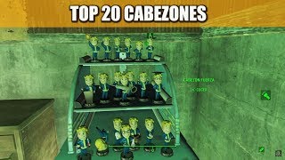 FALLOUT 4  TOP 20 CABEZONES [upl. by Ahsya57]