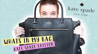 Whats in my Bag  Kate Spade Edition  Deutsch  Handtasche Purse Allyn Chester Street [upl. by Naffets]