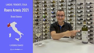 Roero Arneis 2021 di Bruno Giacosa il nebbiolo bianco [upl. by Nofets236]