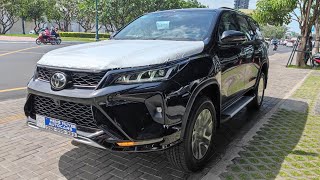 2023 Toyota Fortuner Legender 28L 4X4 Black Color  Indepth Walkaround Exterior and Interior [upl. by Keven110]