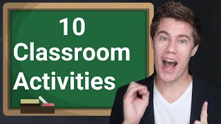 10 Easy Classroom Activities [upl. by Rudiger]